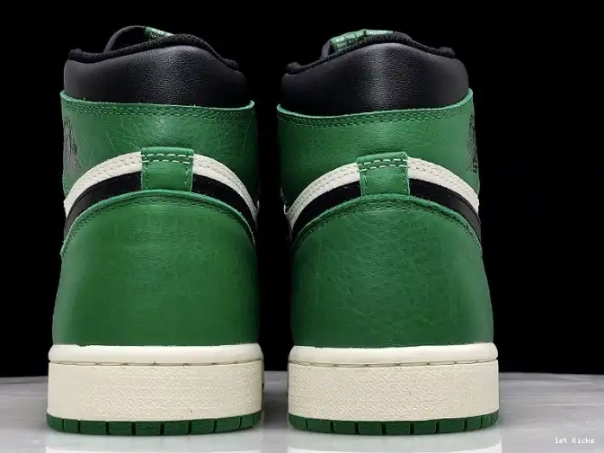 1st Kicks Air OG Green Pine High 1 Jordan NRG Sail-Black 555088-302 0507